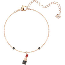 Authentic Swarovski Mine Bracelet with Lipstick - $59.09