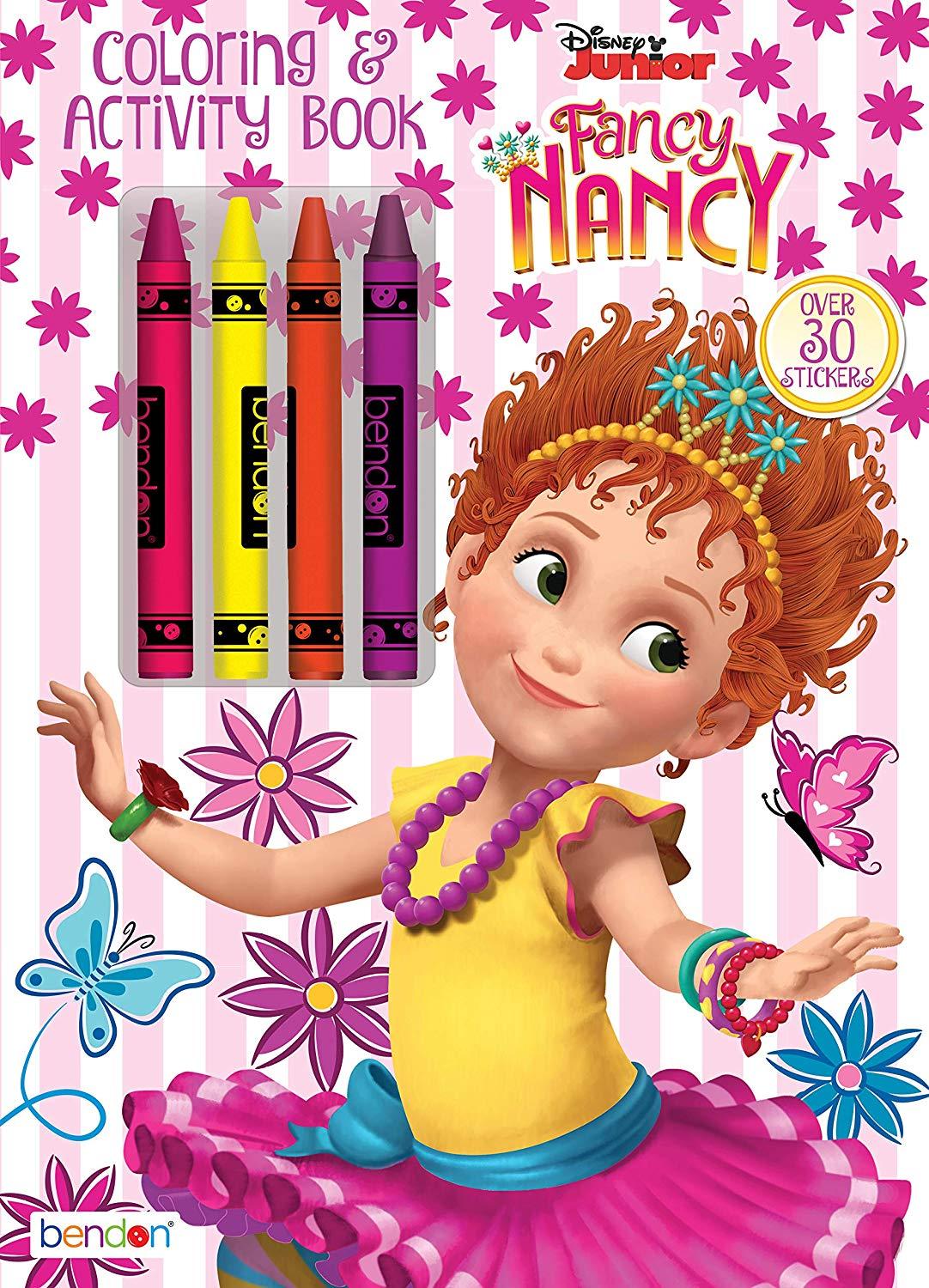 Bendon Kids Coloring & Activity Book Set Crayons Stickers - TV & Movie
