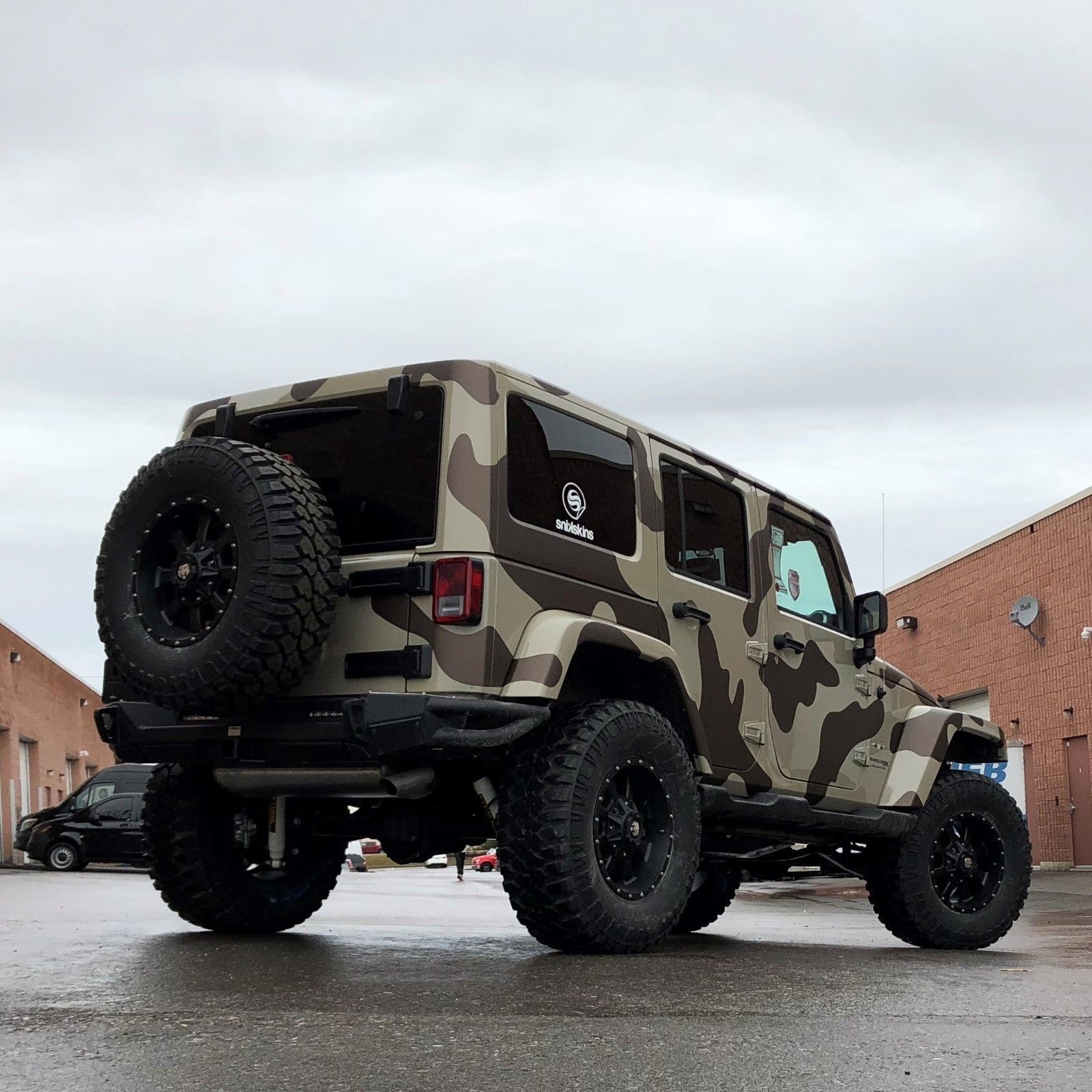 Jeep Wrangler Custom Camo Pattern Kit - Multiple Color Options 