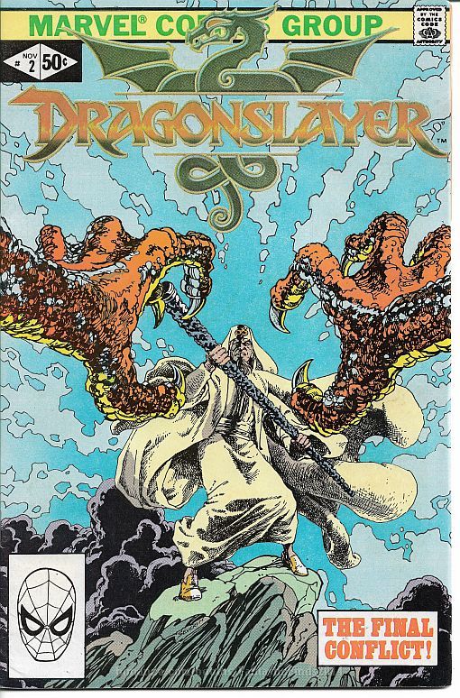 Dragonslayer #2 (1981) *Marvel Comics / Official Movie Adaptation ...