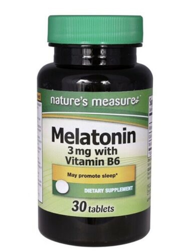 Primary image for Lot Of 3 Nature's Measure Melatonin Dietary Supplement, 30 ct.