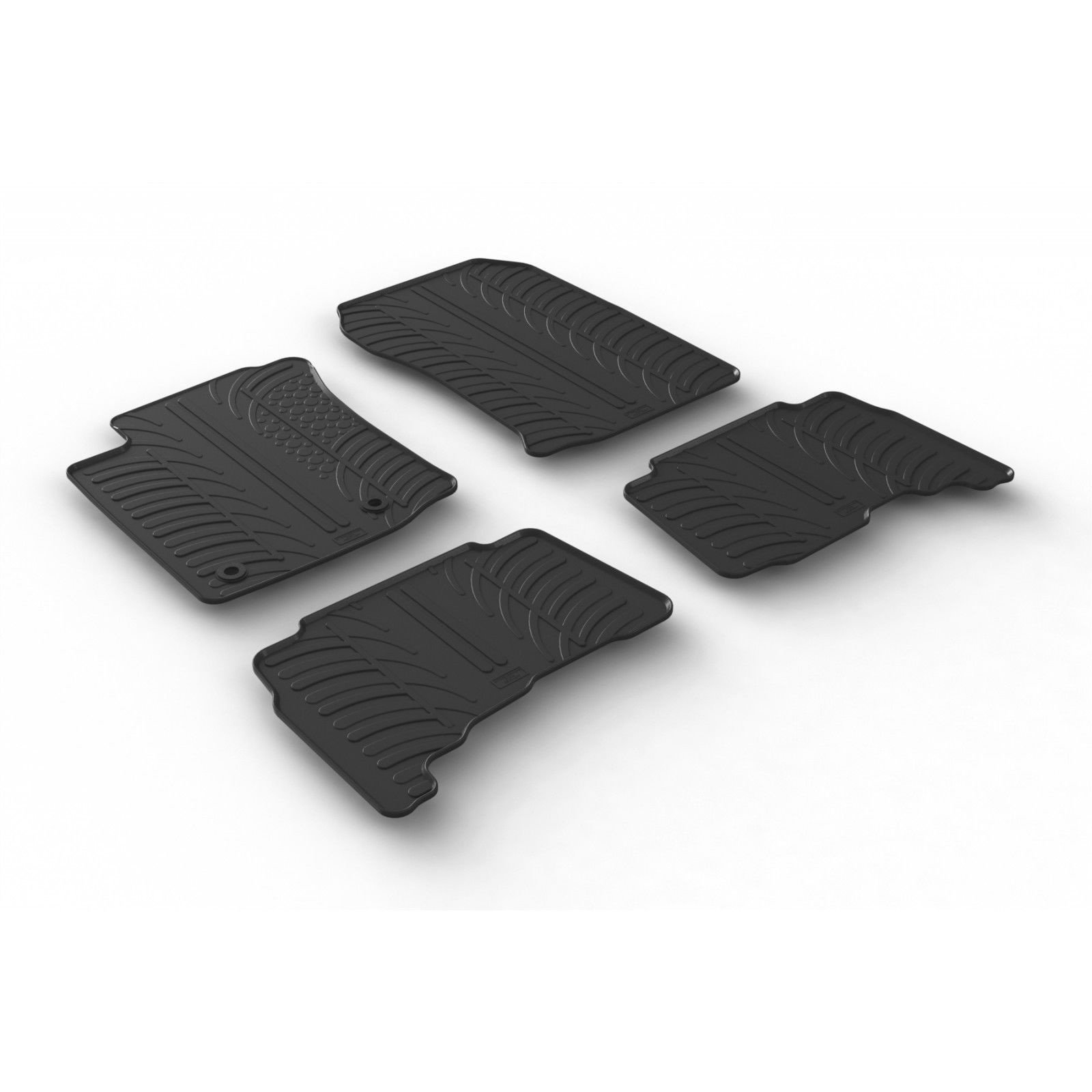 All Weather Rubber Floor Mats {fits 20102022 Lexus GX} 4 Piece Set
