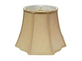 Royal Designs Flare Bottom Corner Scallop Lamp Shade, Antique Gold, 8"x14"x11" - $59.95