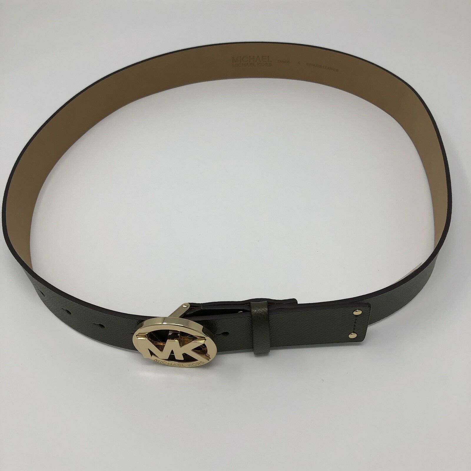 michael kors belt womens green