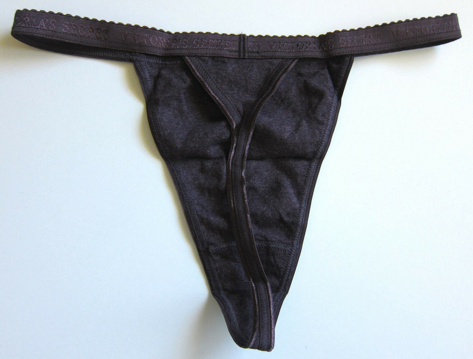 Vintage Victorias Secret New 100 Cotton Signature V String Thong Panties Sml Panties 9038