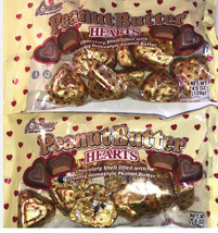 Palmer Peanut Butter Hearts Chocolaty Shell Filled w/Peanut Butter-4.5oz... - $12.75