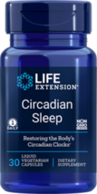 3 PACK Life Extension Circadian Sleep Melatonin Sleep Cycle 30 liquid cap image 1