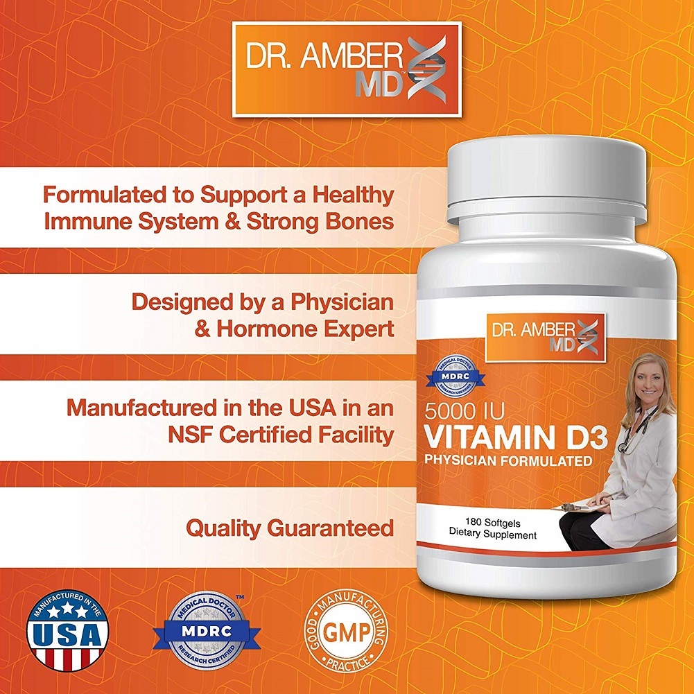 Bone Strength Women's Vitamin D3 Supplement Osteoporosis Support