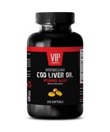 Cod liver oil pills - NORWEGIAN COD LIVER OIL - Brain supplement - 1 Bottle - $17.72