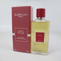 Guerlain Habit Rouge 3.4 Oz/100 ml Eau De Parfum Spray/Brand New for men image 2