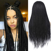 Heat Resistant 16 Inch Micro Box Braiding Natural Black Color Synthetic ... - $89.00