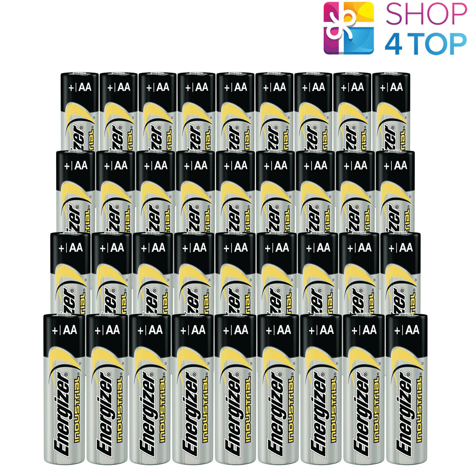 40 ENERGIZER AA ALKALINE LR6 BATTERIES 1.5V INDUSTRIAL MIGNON MN1500