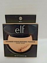 ELF Shimmer Highlighting Powder #83711 SUNSET GLOW New Boxed   - $10.88