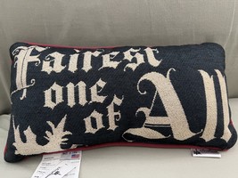 Disney Parks Fairest One of All Accent Toss Decorative Pillow NEW