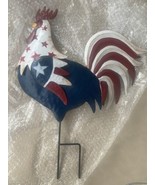 Left Facing Patriotic Rooster Lawn Stake - $89.09