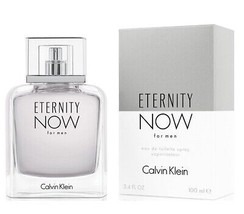 ETERNITY NOW * Calvin Klein 3.4 oz / 100 ml Eau de Toilette Men Cologne ... - $55.15