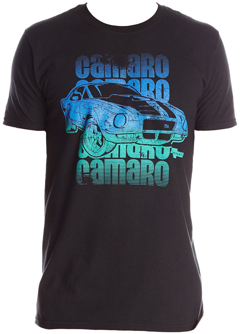 Chevrolet Chevy Camaro Men's Classic Muscle Car T-shirt Small 34-36 - T ...