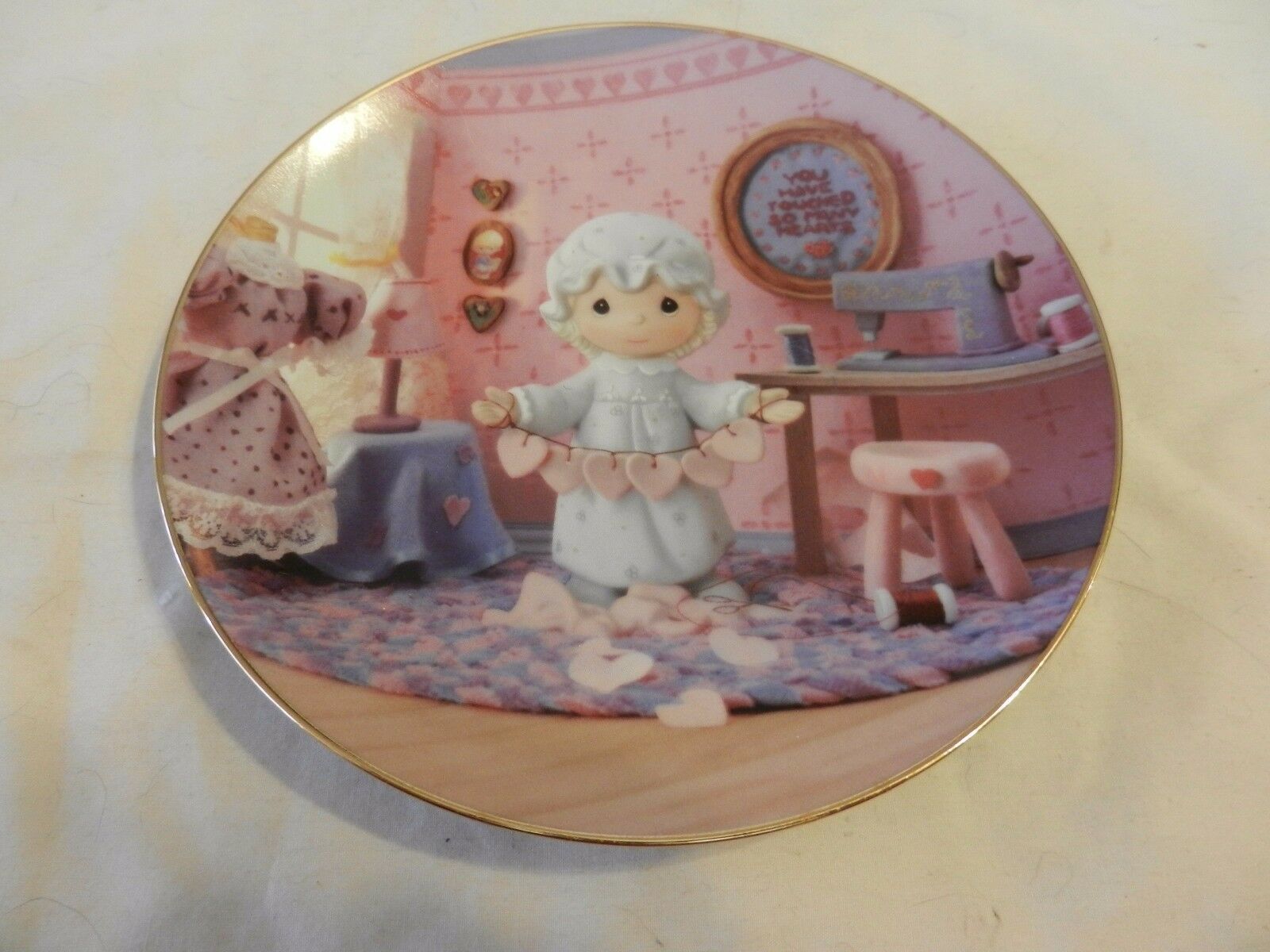 Primary image for You Have Touched So Many Hearts Precious Moments Collector Plate Sam Butcher (H1