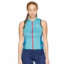 Pearl iZUMi W Elite Pursuit Sl Jersey, Aqua Blue Diffuse Small Black Diffuse XL - $43.45