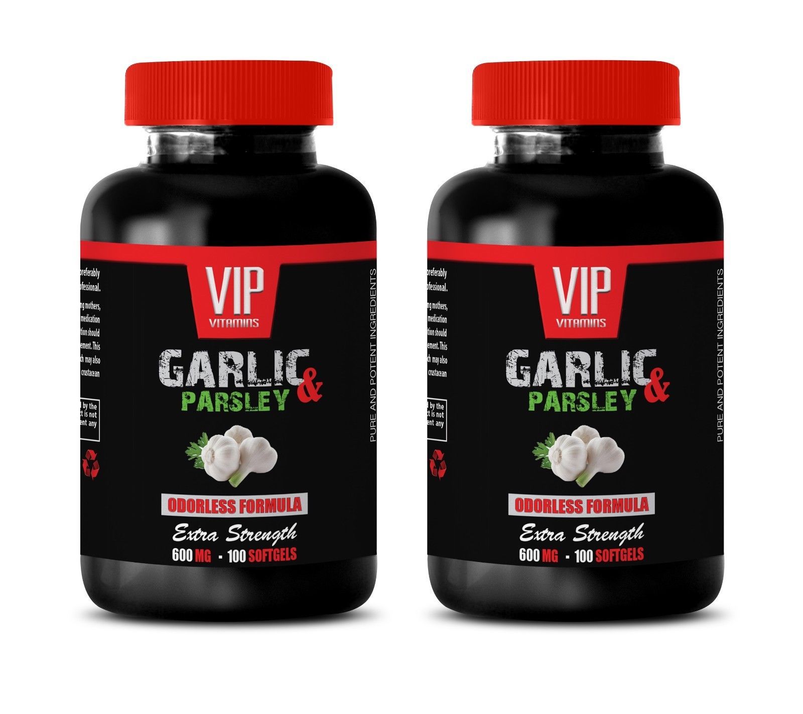 636garlic bulb extract ODORLESS GARLIC & PARSLEY 600mg anti aging effects 2B Dietary