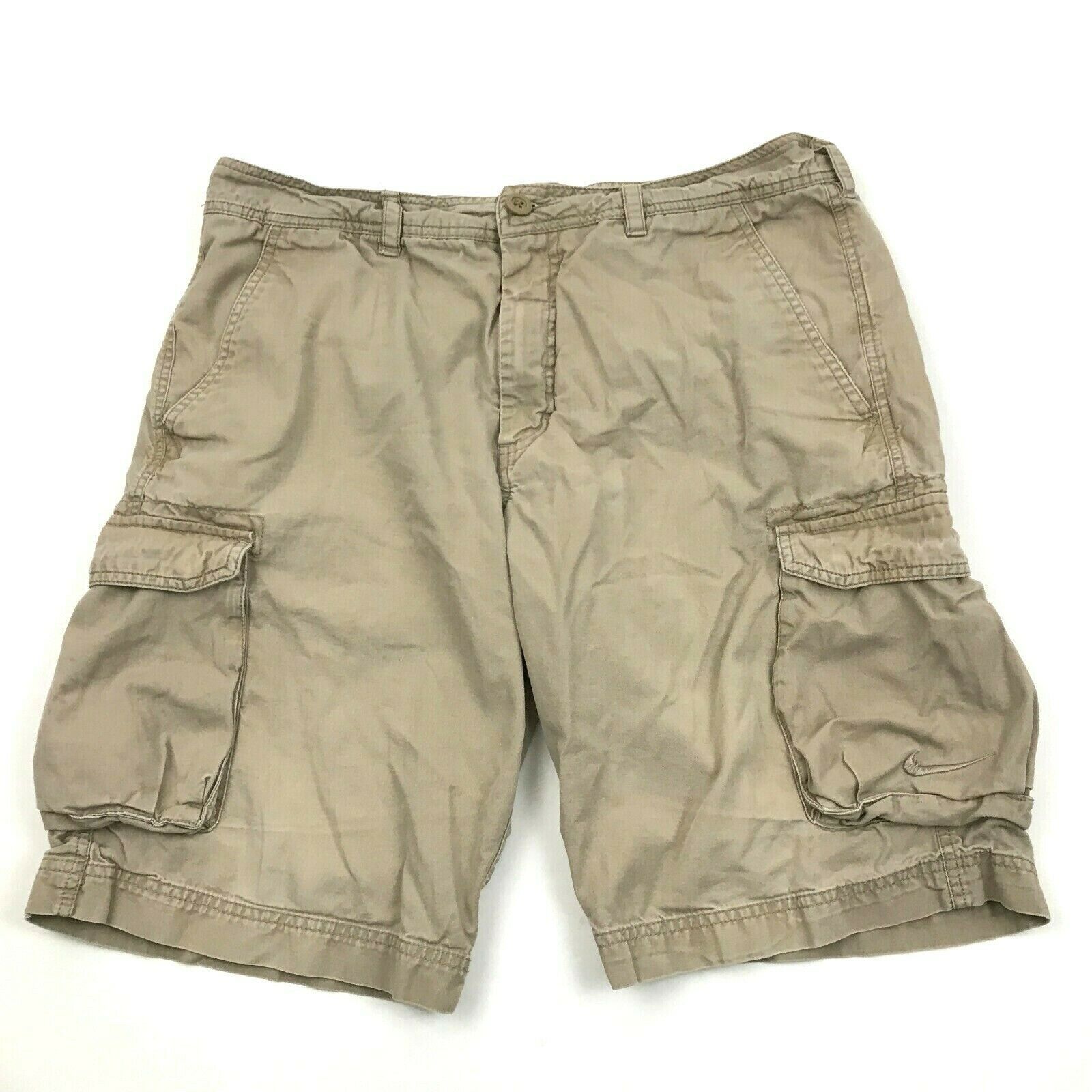 grey nike cargo shorts