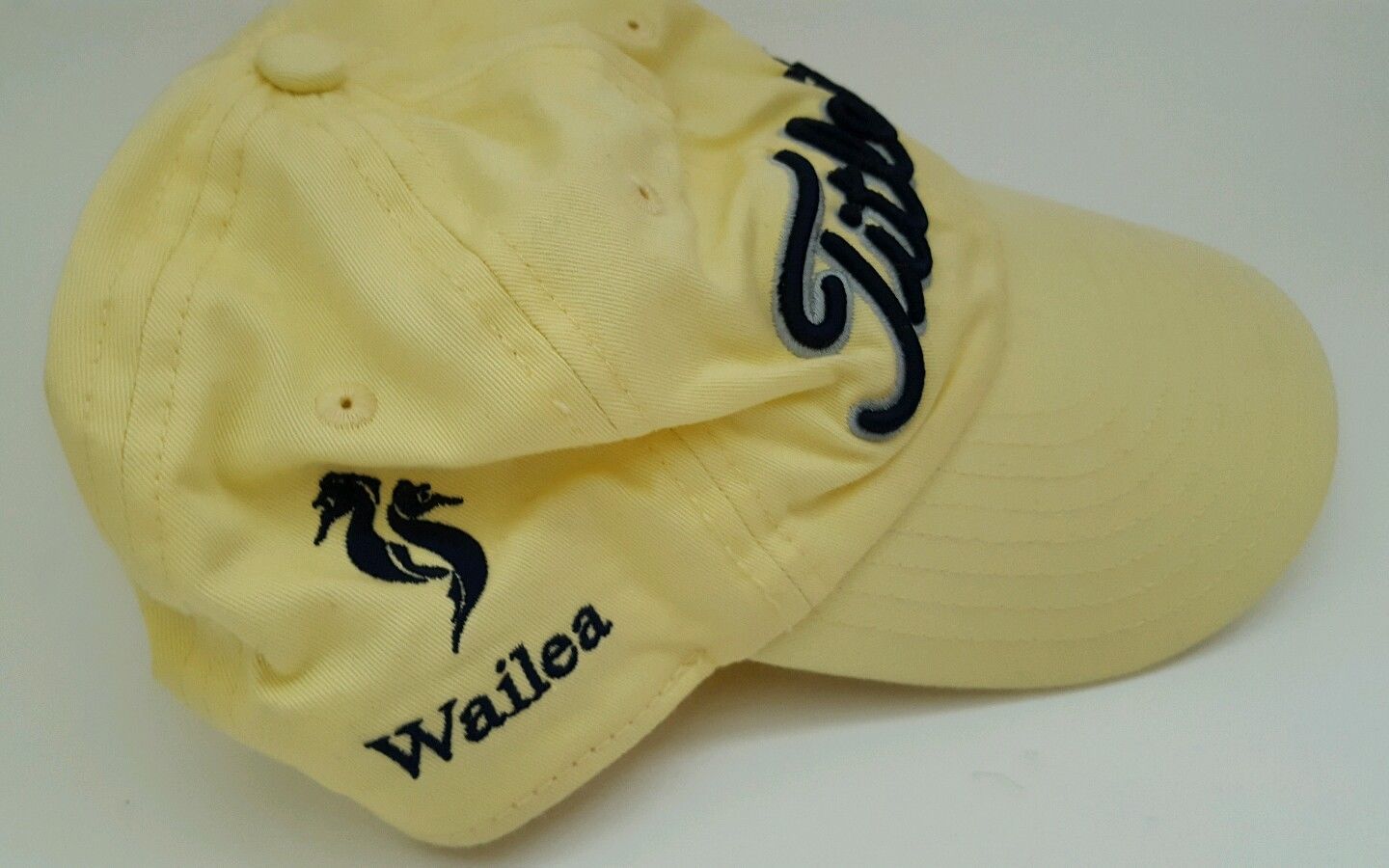 yellow titleist golf hat