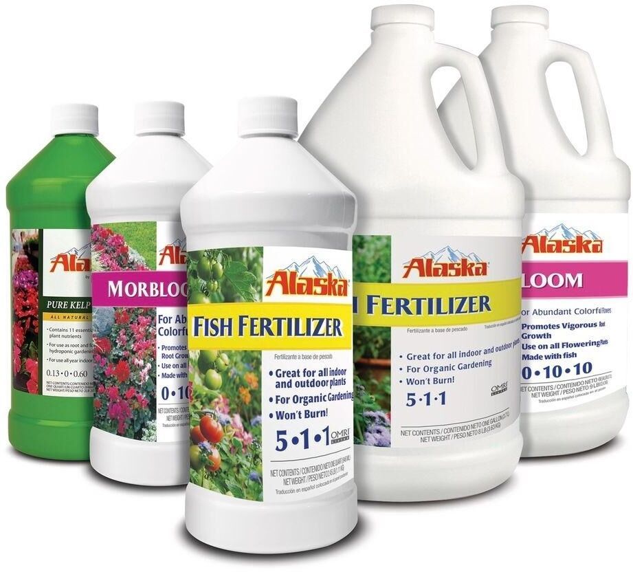 Fish Emulsion Fertilizer 511 Organic Indoor Outdoor Plants Vegetables