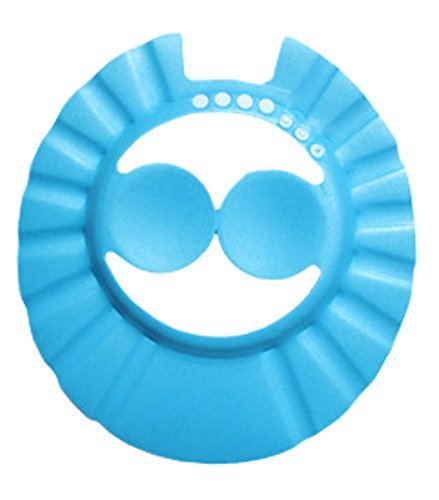 Creative Children's Bath Cap/Shower Hat Can Be Adjusted Blue