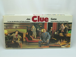 Clue 1972 Mystery Detective Board Game Parker Brothers 100% Complete Bil... - $20.91