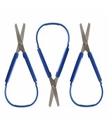 HAPY SHOP Loop Scissors Grip Scissor 3 Pack for Teens and Adults,Adaptive Des... - £16.60 GBP