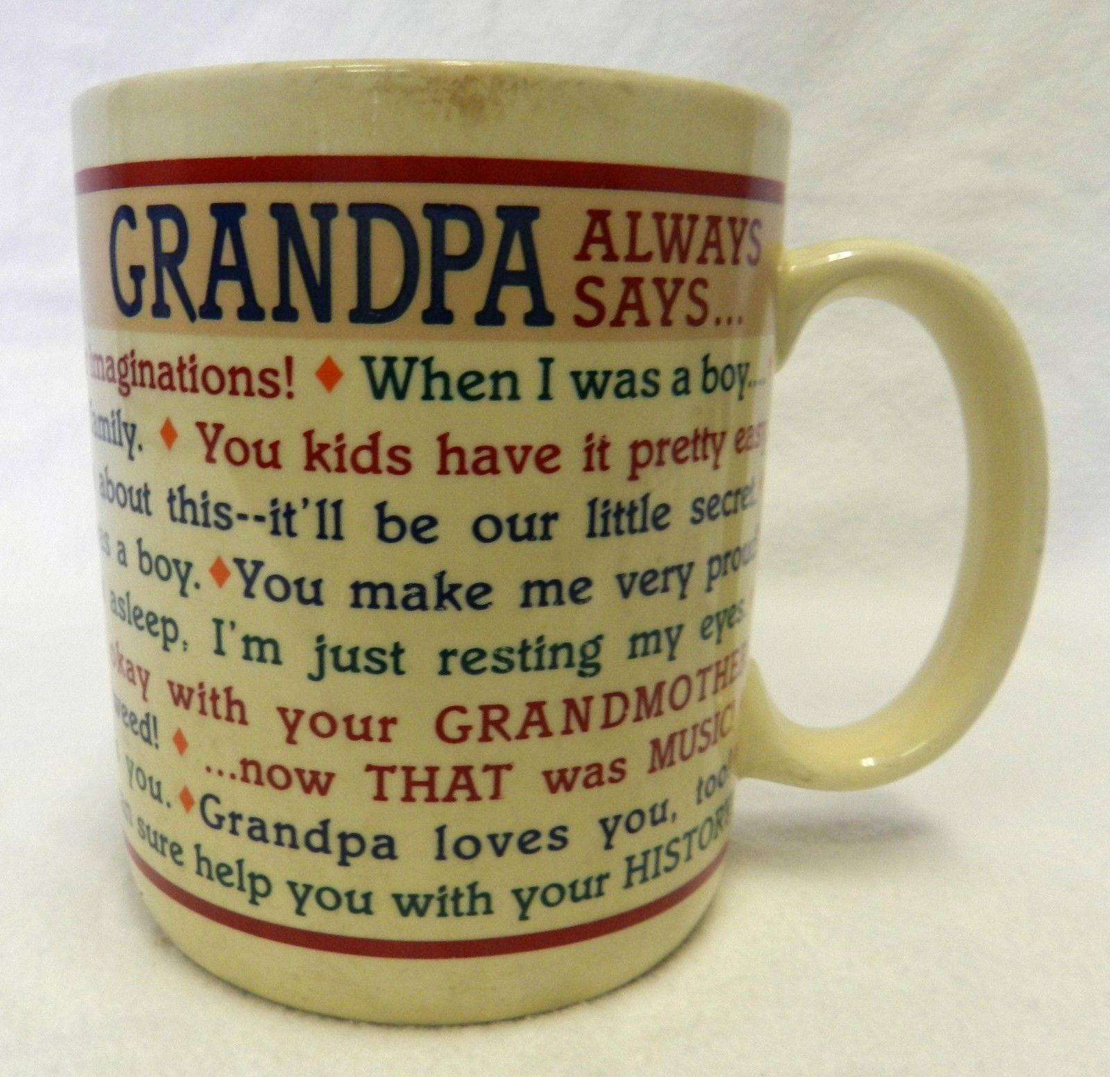 Grandpa always