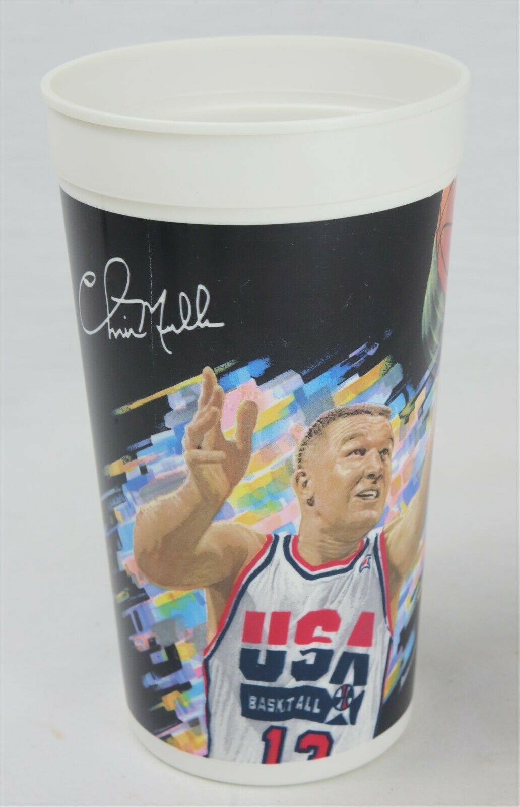 VINTAGE 1992 McDonald's Dream Team USA Chris Mullin Plastic Cup - $14.84