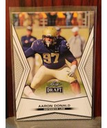 2014 Leaf Draft Aaron Donald #2 Rookie RC  Pittsburgh Panthers - $3.50