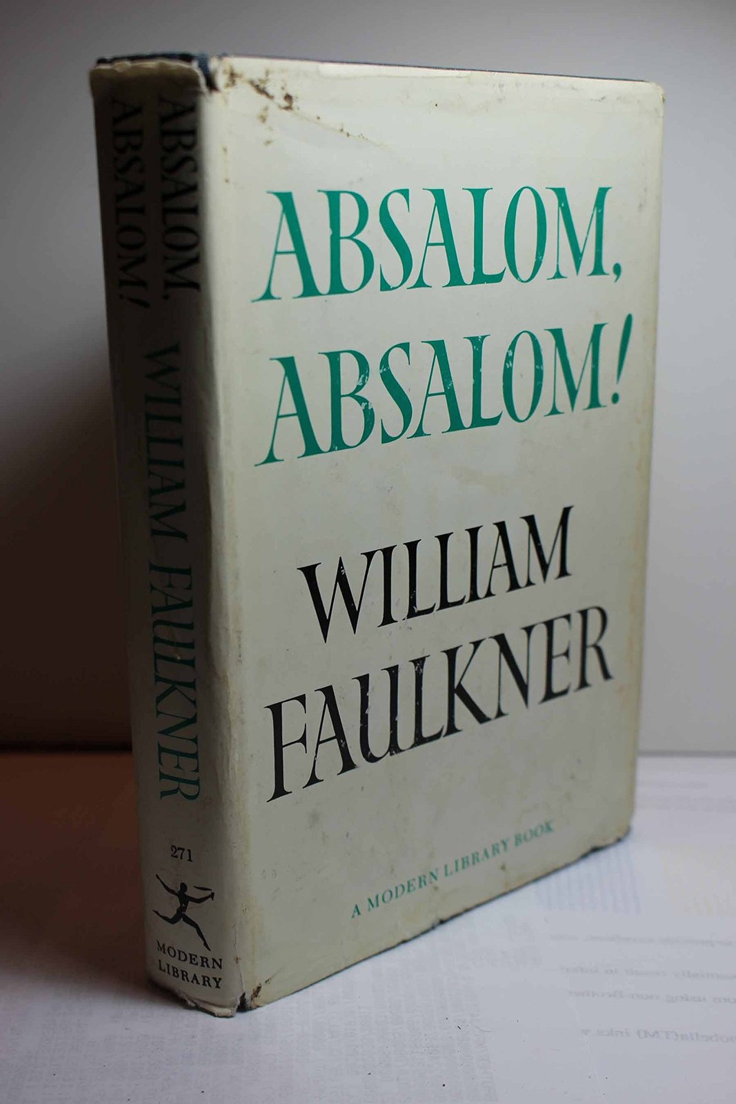 absalom absalom by william faulkner