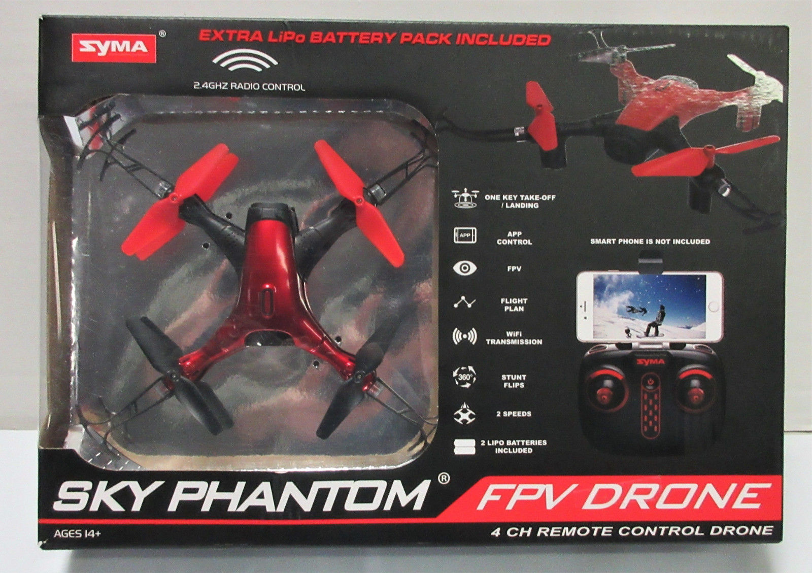 Syma sky phantom fpv drone deals 4 ch remote control drone