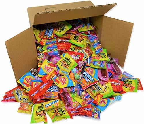 Halloween Candy Assorted Bulk Party Mix 110 oz - Over 240 Individually ...