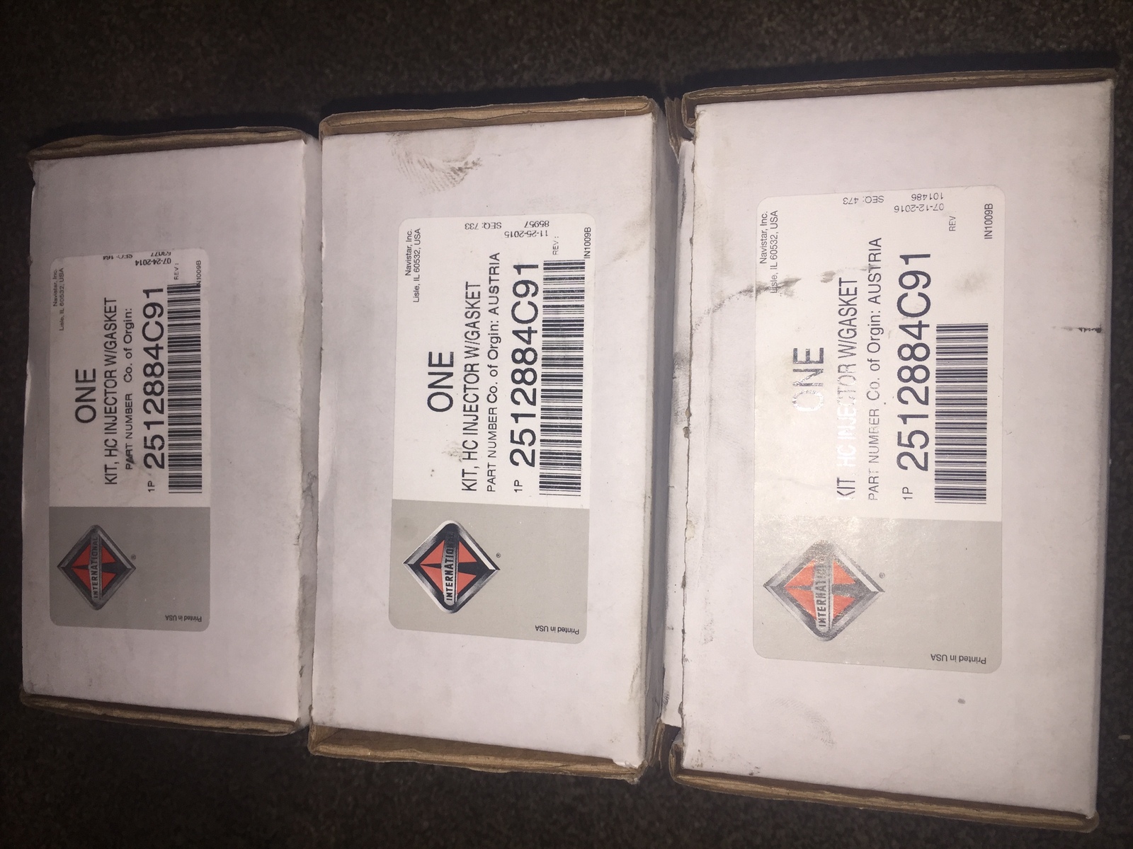 INTERNATIONAL AFTERTREATMENT FUEL INJECTOR / PART 2512884C91