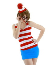 Where's Waldo, Wenda Adult Female Dress Costume Kit NEW SEALED - £15.82 GBP