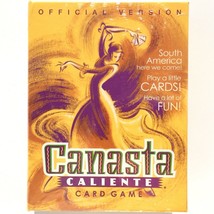 Canasta Caliente Card Game Party Fun Official Version Hasbro 2001 Factory Sealed - $19.99