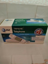AT&T 210 Corded Trimline White Push Button 13 Number Telephone NEW - $17.75