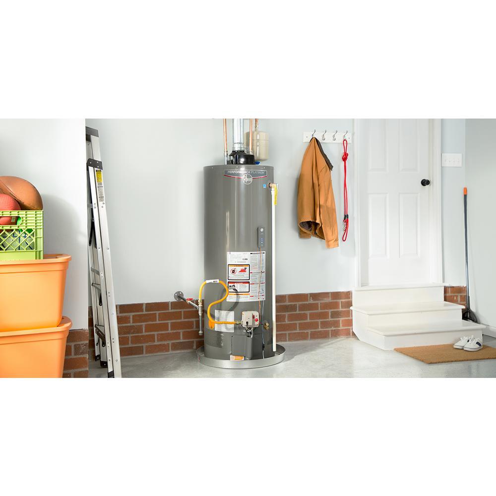 Rheem Propane Tank Water Heater 50 Gal. 36,000 BTU Self Cleaning Indoor