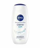 NIVEA Shower Gel, Crème Soft Body Wash, Women, 250ml / 8.45 fl oz (Pack ... - $11.75
