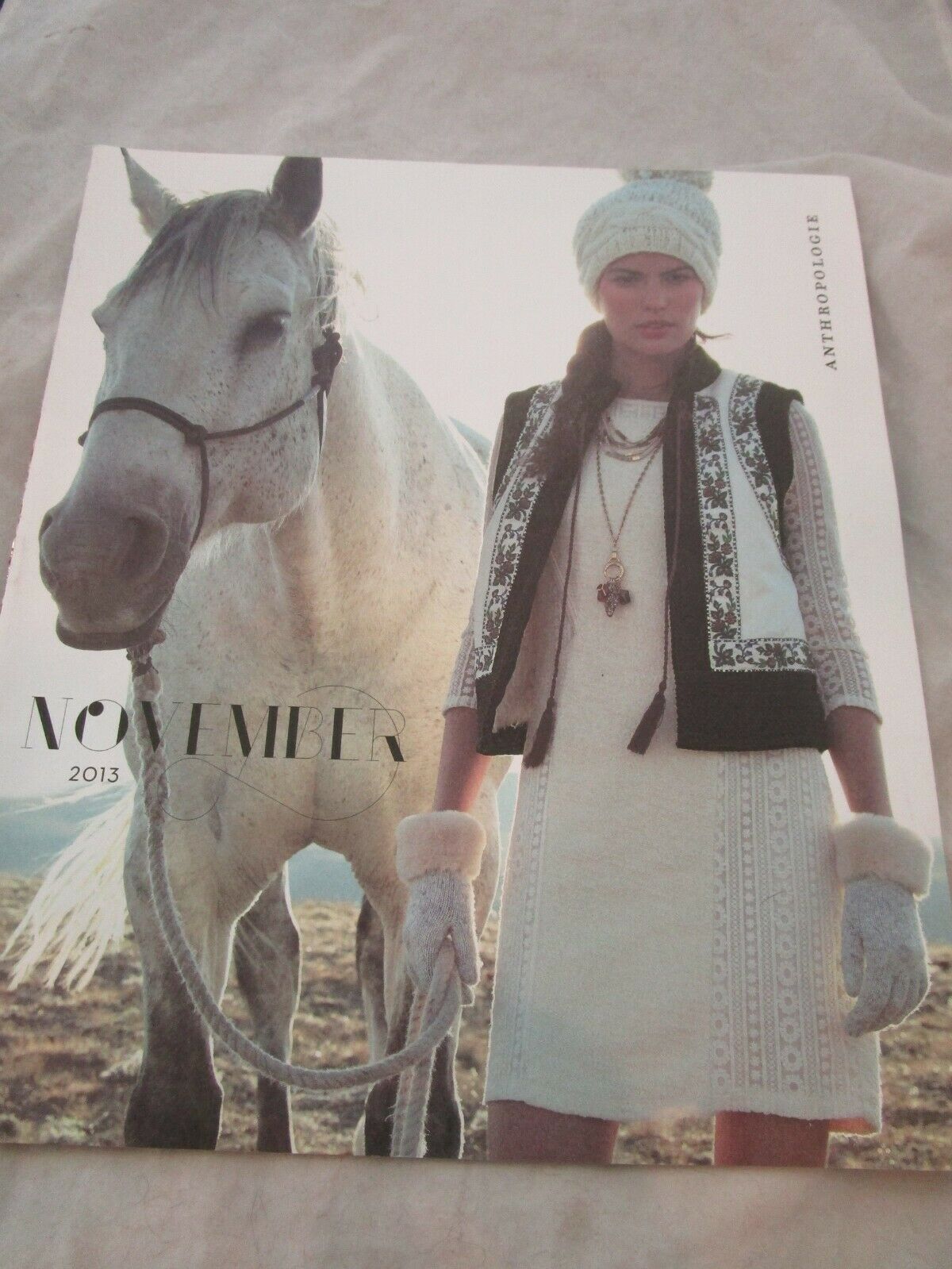 Anthropologie Catalog Look Book November 2013 Brand New Catalogs