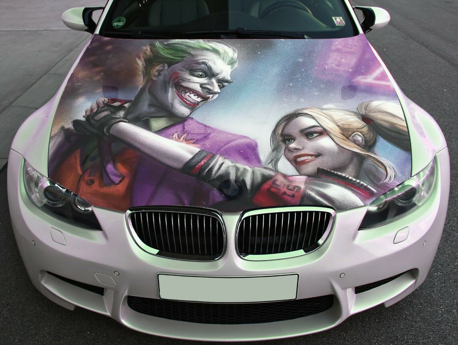 Suicide Squad Vinyl Car Hood Wrap Graphics And Similar Items