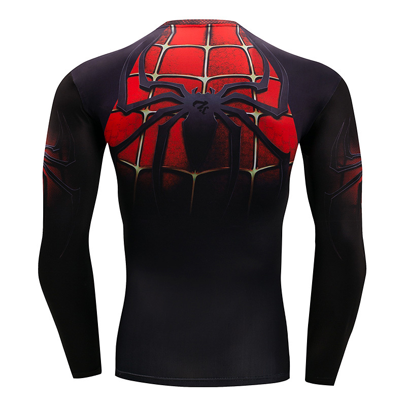 Amazing Spider-man Workout Compression Fitted T-Shirt - T-Shirts