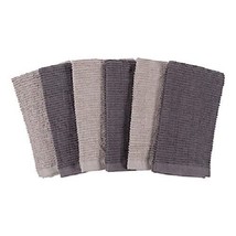 Simply Essential 6pc 100% Cotton Bar Mop Kitchen Towels - $6.99