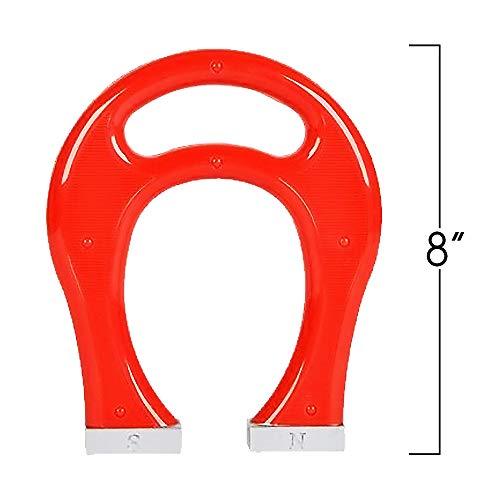 Artcreativity Horseshoe Magnet Toy For Kids 8” Horse Shoe U Shaped