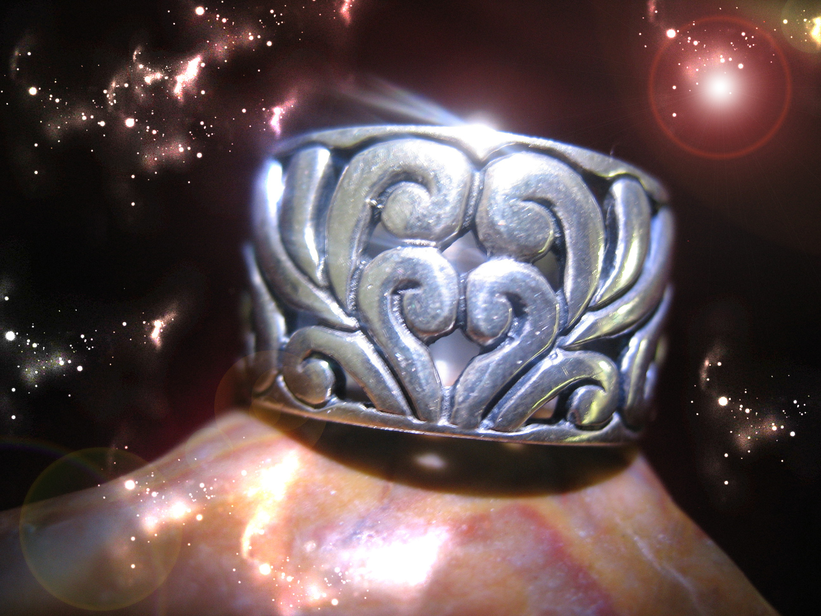 Primary image for HAUNTED RING MASTER OF ALL MAGICK & SPIRITS HIGHEST LIGHT COLLECTION MAGICK