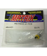 TEAM MATRIX INT AKA6421 AKA Pro Pinion 64 Pitch 21T Intengy - $3.49