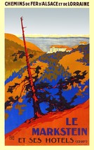 6184.Chemins deFer Le Markstein Travel Poster.French Interior Wall Art Decor - $12.35+
